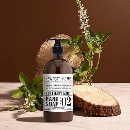 Newport + Home Rosemary Mint Hand Soap 02